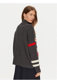 Weekend Max Mara Sweter Talamo 2425366212 Szary Relaxed Fit. Kolor: szary. Materiał: wełna, syntetyk #3