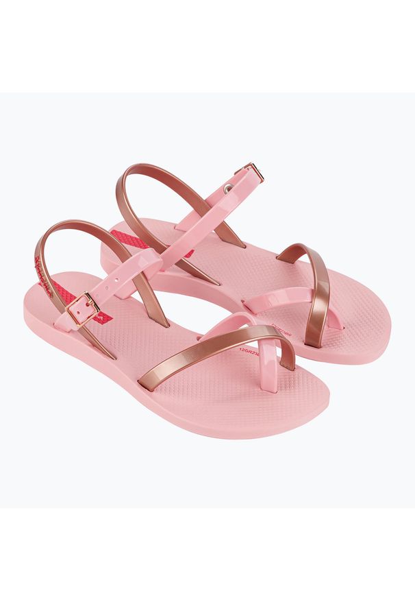 Sandały dziecięce Ipanema Fashion Sand. Okazja: na plażę. Kolor: różowy. Styl: sportowy
