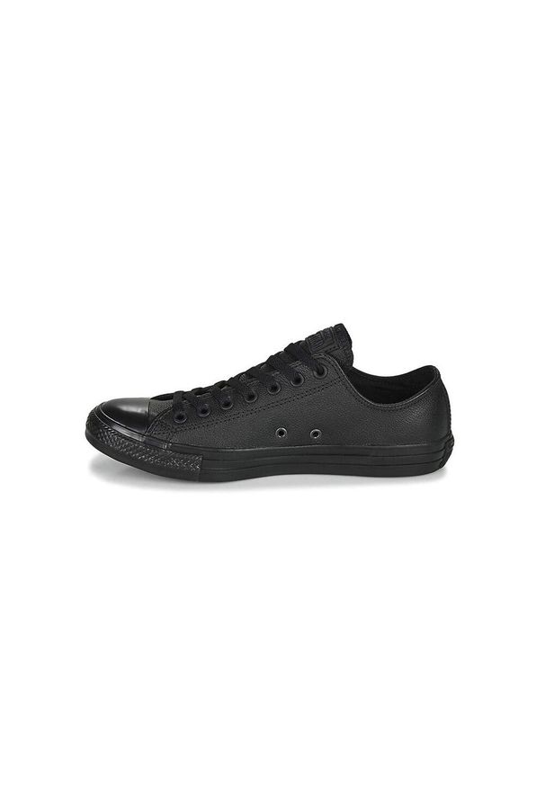 Trampki Converse Chuck Taylor Ox Leather, Dla obu płci. Kolor: czarny. Materiał: materiał, skóra