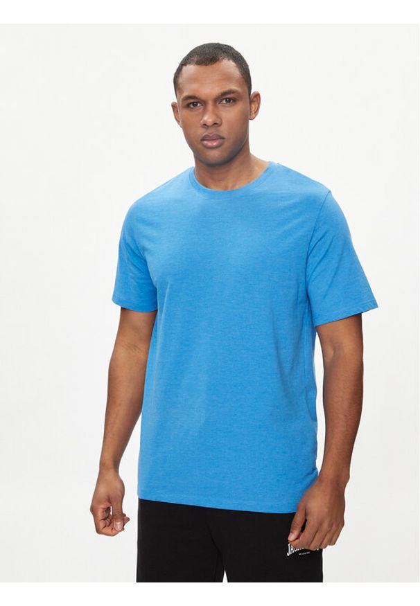 Jack & Jones - Jack&Jones T-Shirt 12222887 Niebieski Standard Fit. Kolor: niebieski. Materiał: syntetyk