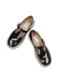 Czarne Półbuty Karino Eleganckie Skórzane Buty. Okazja: do pracy, na co dzień. Kolor: czarny. Materiał: skóra. Szerokość cholewki: normalna. Wzór: aplikacja. Styl: elegancki #3