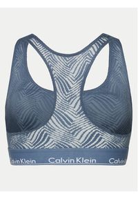 Calvin Klein Underwear Biustonosz top 000QF7708E Niebieski. Kolor: niebieski. Materiał: syntetyk #2
