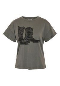 Noisy may - Noisy May T-Shirt 27030135 Szary Regular Fit. Kolor: szary. Materiał: bawełna #4