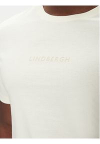 Lindbergh T-Shirt 30-400200 Écru Relaxed Fit. Kolor: kremowy. Materiał: bawełna #4