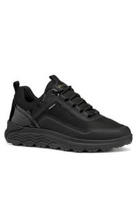 Geox Sneakersy D Spherica 4X4 B Abx D5626C 0119J C9999 Czarny. Kolor: czarny. Materiał: materiał