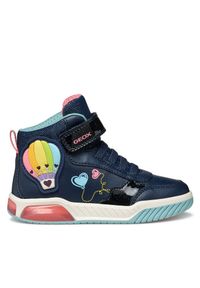 Sneakersy Geox. Kolor: niebieski