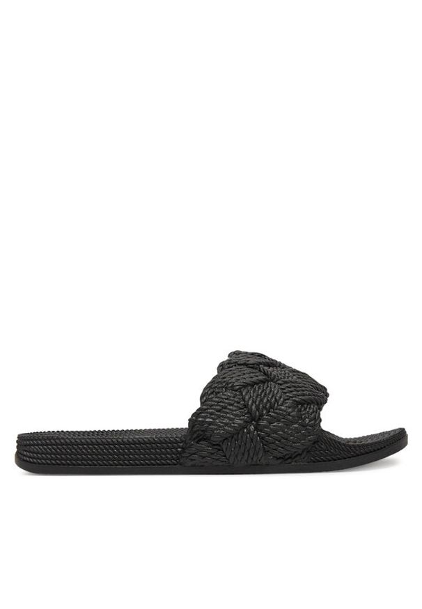 MEXX Klapki MICH1906041W-01 Czarny. Kolor: czarny. Materiał: materiał, syntetyk