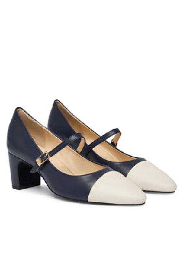 HÖGL Czółenka 1-105620 Granatowy. Kolor: niebieski. Materiał: skóra