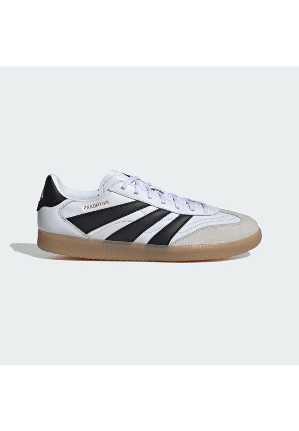 Adidas - Buty Predator Freestyle IN. Kolor: czarny, biały, wielokolorowy, żółty. Sport: piłka nożna