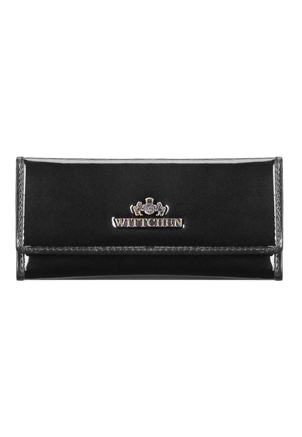Wittchen - Etui na klucze. Kolor: czarny. Materiał: skóra, lakier
