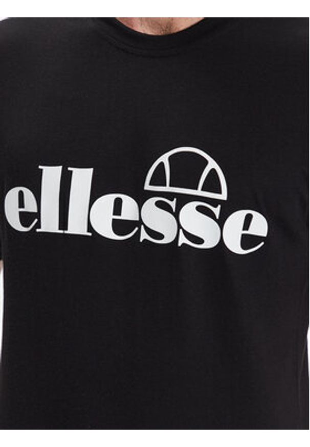 Ellesse T-Shirt Fuenti SHP16469 Czarny Regular Fit. Kolor: czarny. Materiał: bawełna