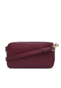 TOMMY HILFIGER - Tommy Hilfiger Torebka Th Icon Camera Bag AW0AW18721 Bordowy. Kolor: czerwony. Materiał: skórzane #5