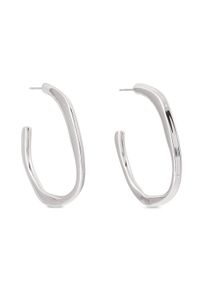 Calvin Klein Kolczyki 35000643 Srebrny. Materiał: metalowe. Kolor: srebrny #1