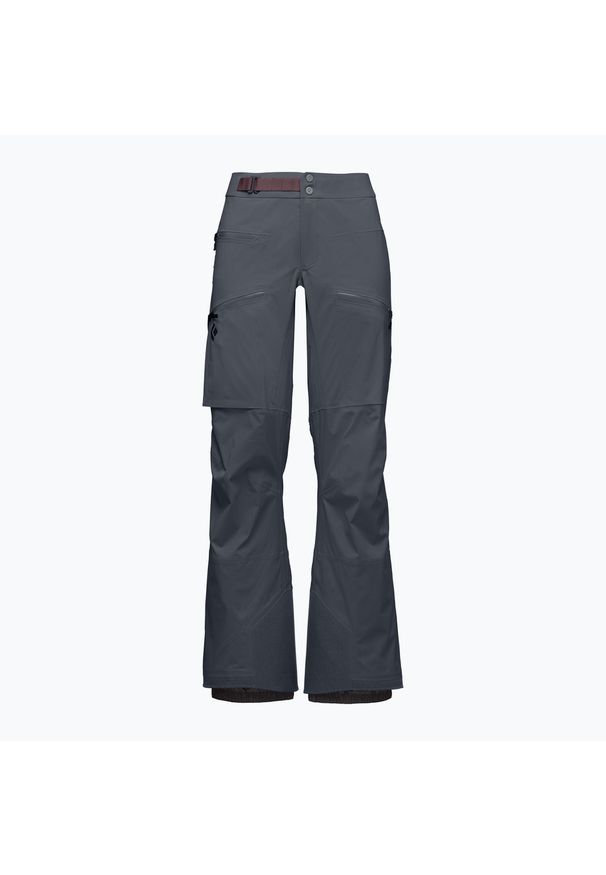 DIAMOND - Spodnie skiturowe damskie Diamond Recon LT Stretch. Kolor: szary. Sezon: zima. Sport: narciarstwo