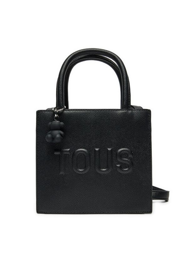 Tous - TOUS Torebka 2002106651 Czarny. Kolor: czarny. Materiał: skórzane