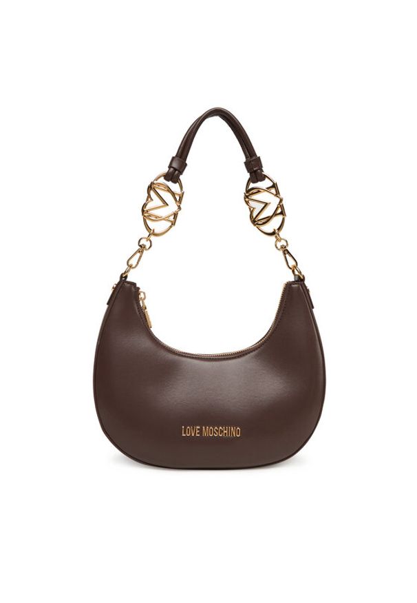 Love Moschino - LOVE MOSCHINO Torebka JC4048PP1NLF0301 Brązowy. Kolor: brązowy. Materiał: skórzane
