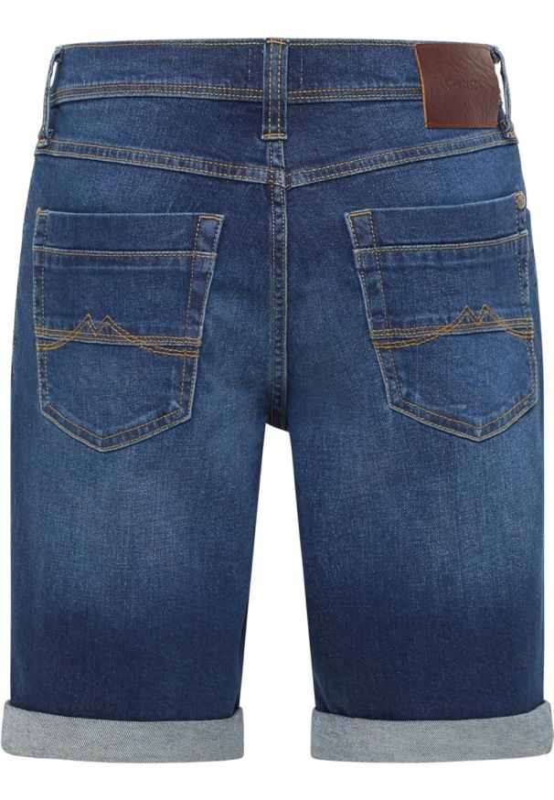Męskie szorty Mustang Style Washington Shorts Denim Blue 1016452 5000 802. Materiał: denim