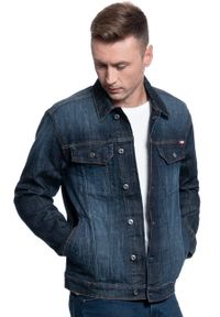 Mustang - KURTKA MĘSKA MUSTANG Dallas DENIM BLUE 1009189 5000 882. Materiał: denim #4