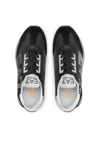 EA7 Emporio Armani Sneakersy X8X101 XK257 A120 Czarny. Kolor: czarny. Materiał: materiał