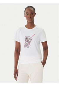 Liu Jo T-Shirt WA6237 JS923 Biały Regular Fit. Kolor: biały. Materiał: bawełna #1