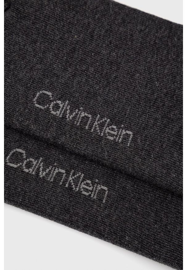 Calvin Klein - Skarpetki (2-pack). Kolor: szary