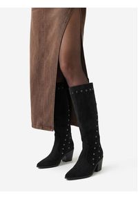 DeeZee Kozaki CEO-HY900735-5 Czarny. Kolor: czarny. Materiał: materiał #7