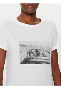 BOSS T-Shirt 50541264 Biały Regular Fit. Kolor: biały. Materiał: bawełna #4