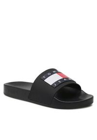 Tommy Jeans Klapki Flag Pool Sld Ess EN0EN02115 Czarny. Kolor: czarny #5