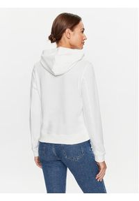 Calvin Klein Jeans Bluza J20J220254 Biały Regular Fit. Kolor: biały. Materiał: bawełna