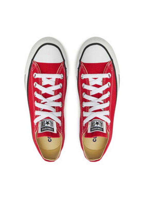 Converse Trampki Chuck Taylor All Star OX M9696 W Czerwony. Kolor: czerwony. Materiał: materiał