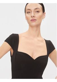 Rinascimento Sukienka koktajlowa CFC0116209003 Czarny Slim Fit. Kolor: czarny. Materiał: syntetyk. Styl: wizytowy #6