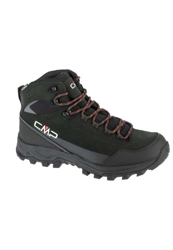CMP - Buty trekkingowe męskie, Myzar Mid. Kolor: czarny. Materiał: guma, syntetyk, zamsz, materiał, tkanina