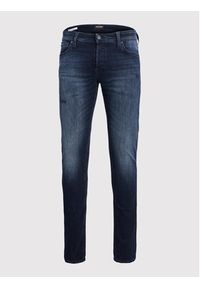 Jack & Jones - Jack&Jones Jeansy Glenn 12212775 Granatowy Slim Fit. Kolor: niebieski