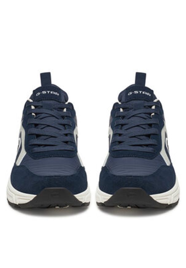 G-Star RAW - G-Star Raw Sneakersy AIDEN-01-WE Granatowy. Kolor: niebieski. Materiał: materiał