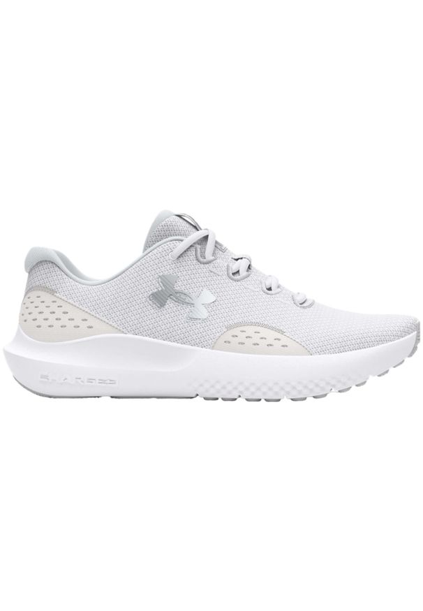Under Armour - Buty sportowe dla kobiet UNDER ARMOUR UA CHARGED SURGE 4. Kolor: szary. Materiał: syntetyk. Sport: bieganie