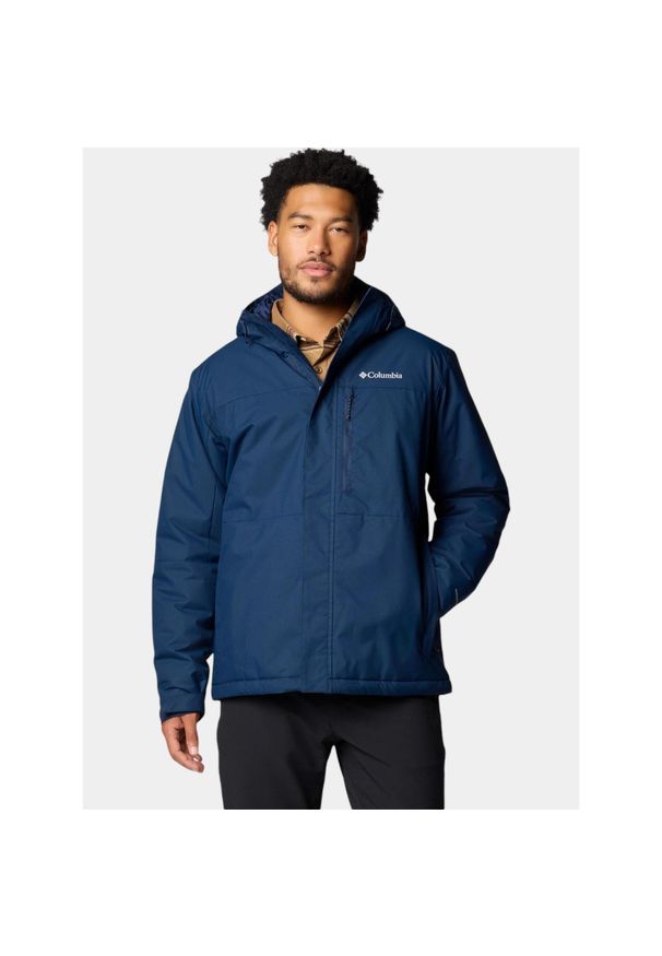 columbia - Kurtka Przeciwdeszczowa Męska Columbia Hikebound II. Kolor: niebieski. Sezon: zima, jesień. Sport: turystyka piesza
