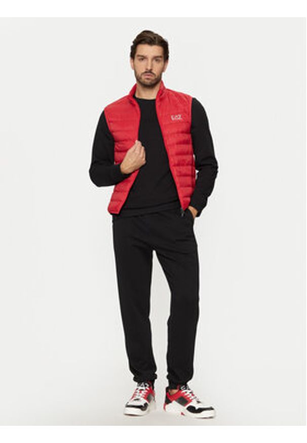 EA7 Emporio Armani Kamizelka 8NPQ06 PNGPZ 1461 Czerwony Regular Fit. Kolor: czerwony. Materiał: syntetyk