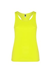 ROLY - Damska Kamizelka Sportowa Shura Top. Kolor: żółty. Styl: sportowy #1