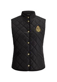 Lauren Ralph Lauren - LAUREN RALPH LAUREN Kamizelka 297P18068001 Czarny Regular Fit. Kolor: czarny. Materiał: syntetyk #5