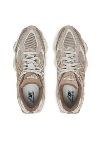 New Balance Sneakersy U9060ERC W Brązowy. Kolor: brązowy. Materiał: skóra, zamsz #4