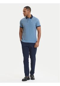 Barbour Polo Essential MML0628NY91 Niebieski. Typ kołnierza: polo. Kolor: niebieski. Materiał: bawełna #3