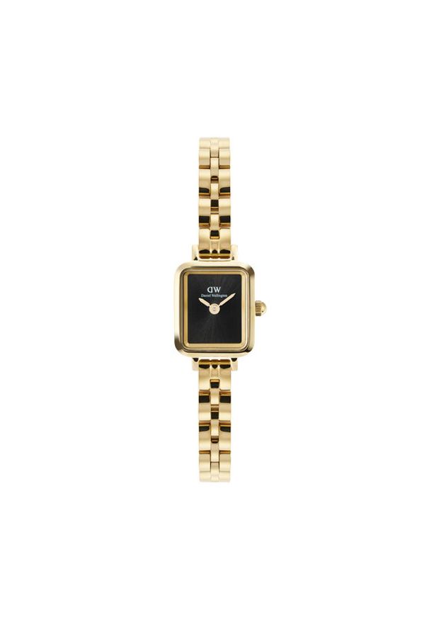 Daniel Wellington Zegarek Quadro DW00100851 Złoty. Kolor: złoty