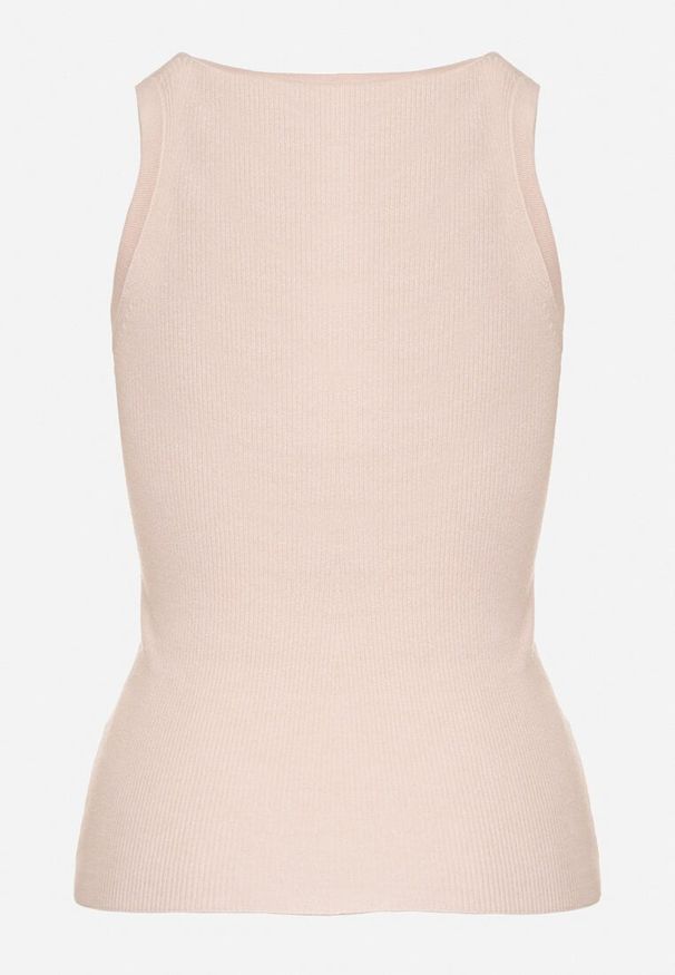 Born2be - Różowy Top z Modalem i Wiskozą Sanilatia. Okazja: na co dzień. Kolor: różowy. Materiał: wiskoza. Sezon: wiosna, lato. Styl: elegancki, casual