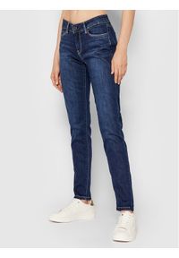 Pepe Jeans Jeansy Soho PL201040 Granatowy Skinny Fit. Kolor: niebieski #1