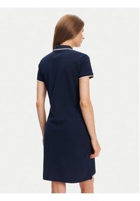 U.S. Polo Assn. Sukienka codzienna WUP1312 Granatowy Regular Fit. Okazja: na co dzień. Typ kołnierza: polo. Kolor: niebieski. Materiał: bawełna. Typ sukienki: proste. Styl: casual #2