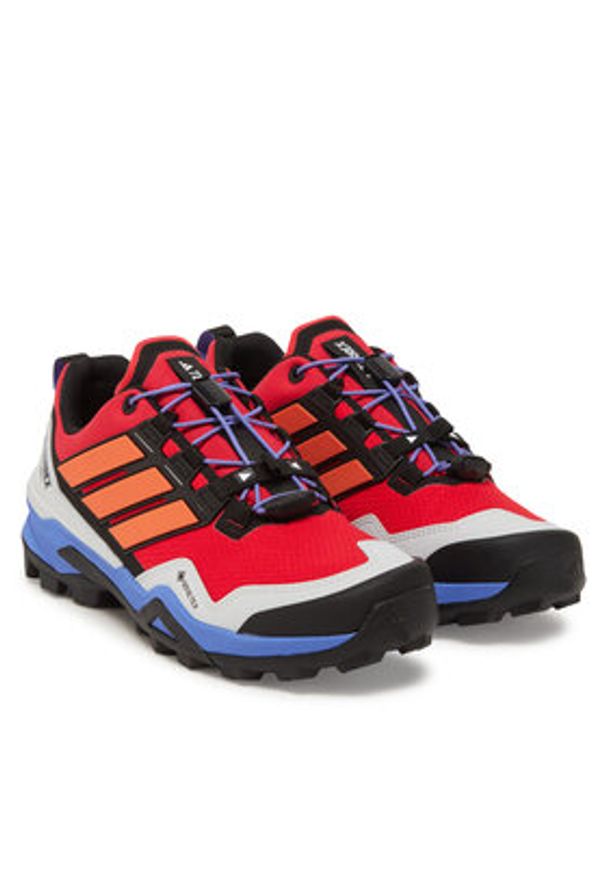 Adidas - adidas Trekkingi Terrex Skychaser GORE-TEX IH1102 Czerwony. Kolor: czerwony. Materiał: materiał