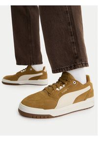 Puma Sneakersy Shuffle Downtown 402597 07 Brązowy. Kolor: brązowy. Materiał: zamsz, skóra #2