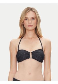 JOOP! Góra od bikini 10224504 Czarny. Kolor: czarny. Materiał: syntetyk