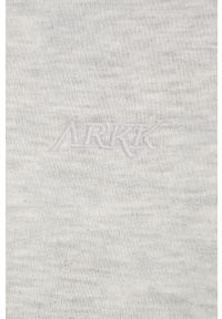 ARKK Copenhagen - Arkk Copenhagen bluza unisex kolor szary melanżowa. Kolor: szary. Materiał: dzianina. Wzór: melanż #6