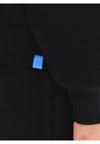 Pako Lorente - PAKO LORENTE - Czarna bluza dresowa z kapturem. Typ kołnierza: kaptur. Kolor: szary, czarny. Materiał: dresówka. Wzór: gładki #3